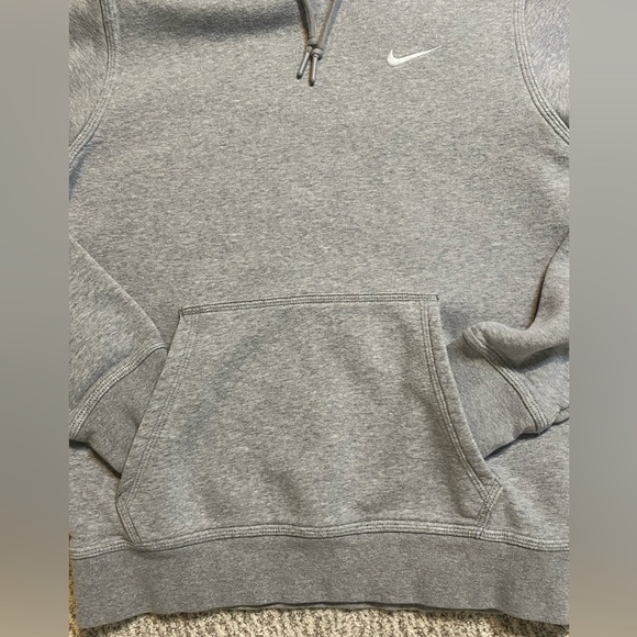 Nike Gray Hoodie Sweatshirt Size S - Picture 4 of 7